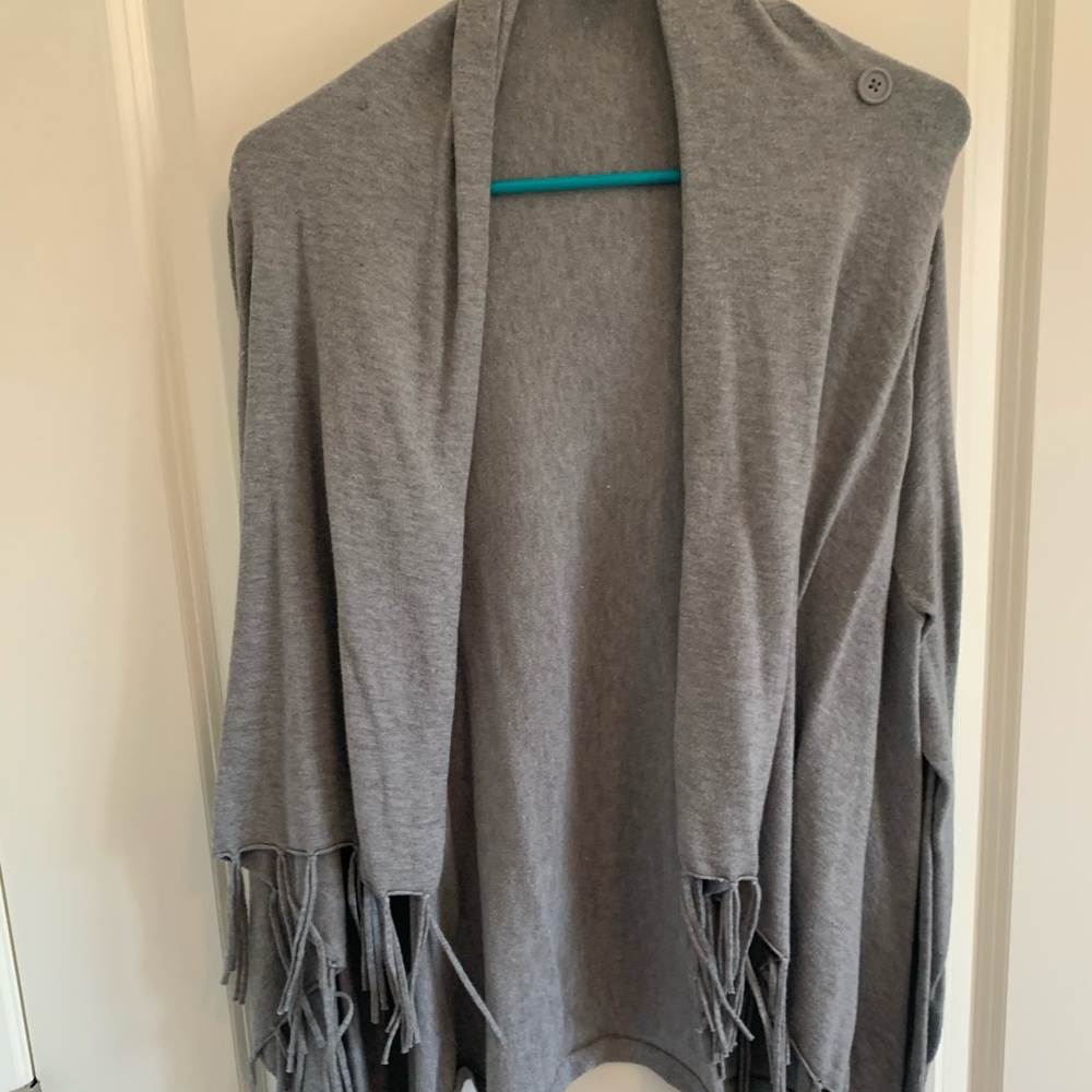 The Limited Gray Cardigan